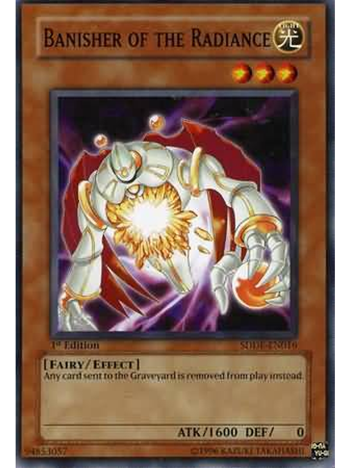 Banisher of the Radiance - SDDE-EN016 - Common 1st Edition 1