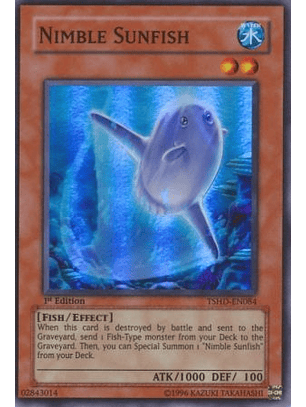 Nimble Sunfish - TSHD-EN084 - Super Rare 1st Edition