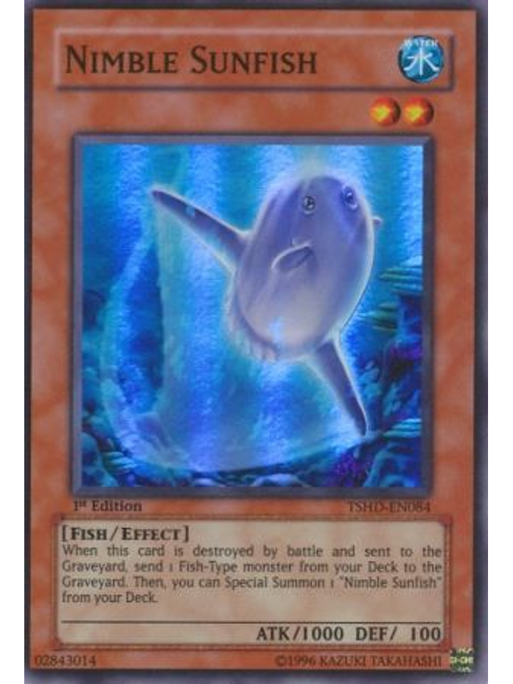 Nimble Sunfish - TSHD-EN084 - Super Rare 1st Edition 1