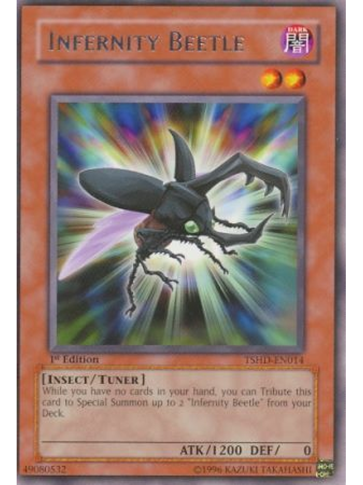 Infernity Beetle - TSHD-EN014 - Rare 1st Edition 1