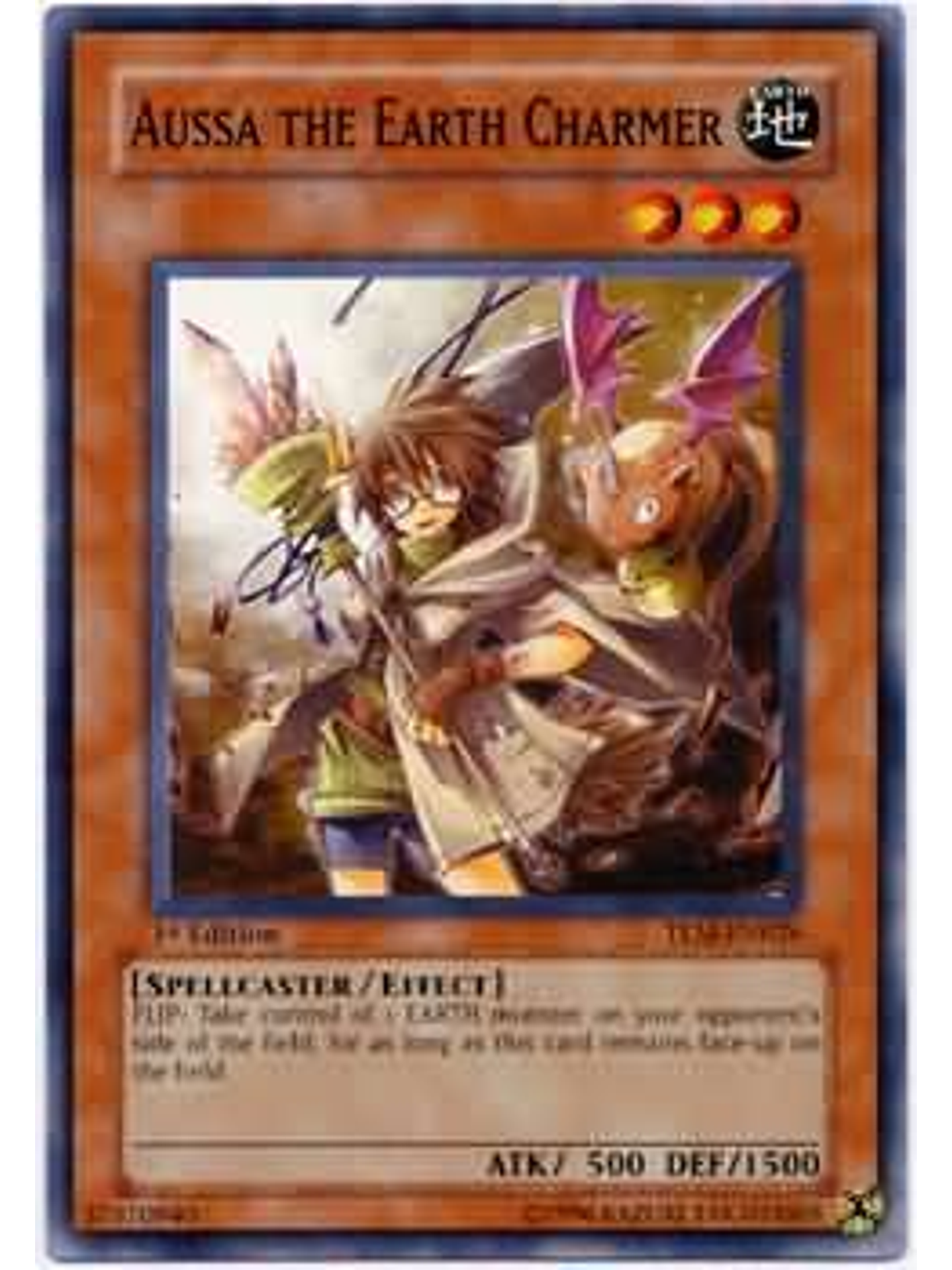 Aussa the Earth Charmer - TLM-EN026 - Common 1st Edition 1