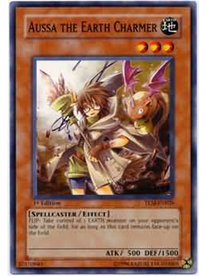 Aussa the Earth Charmer - TLM-EN026 - Common 1st Edition 1