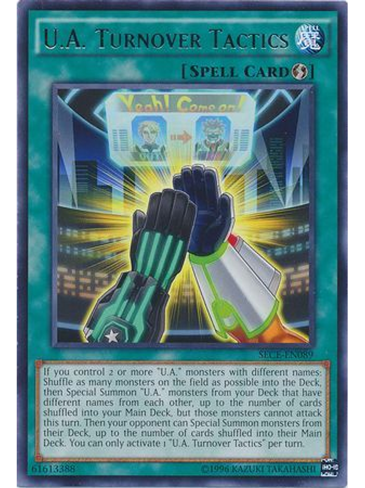 U.A. Turnover Tactics - SECE-EN089 - Rare Unlimited 1
