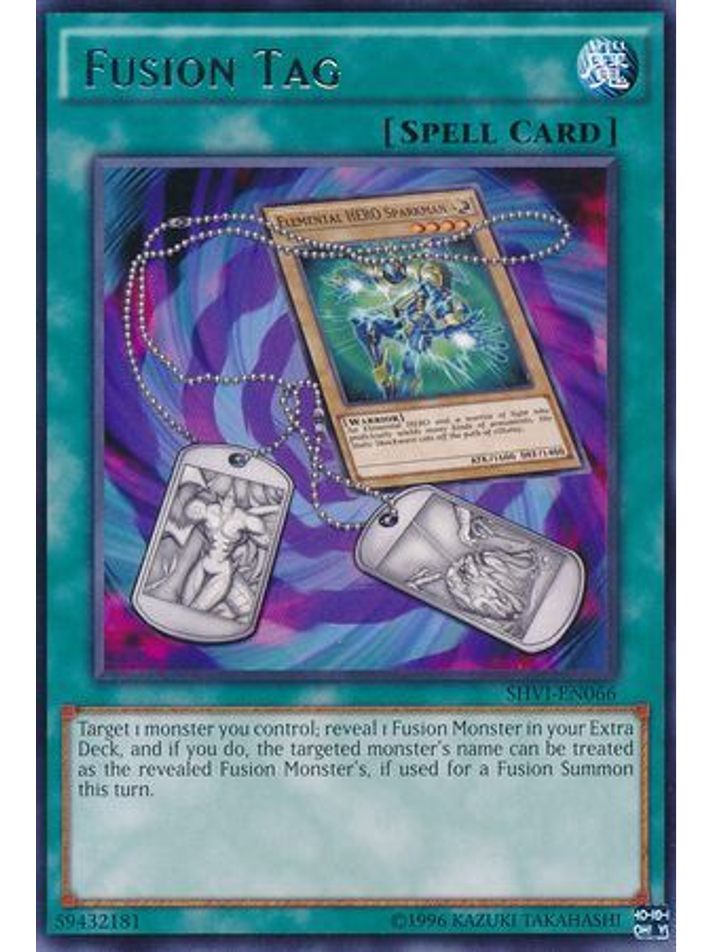 Fusion Tag - SHVI-EN066 - Rare Unlimited 1