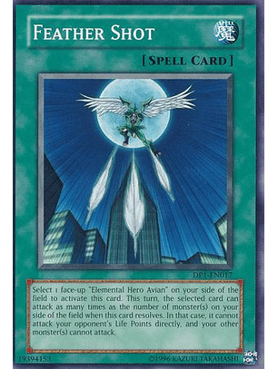 Feather Shot - DP1-EN017 - Common Unlimited