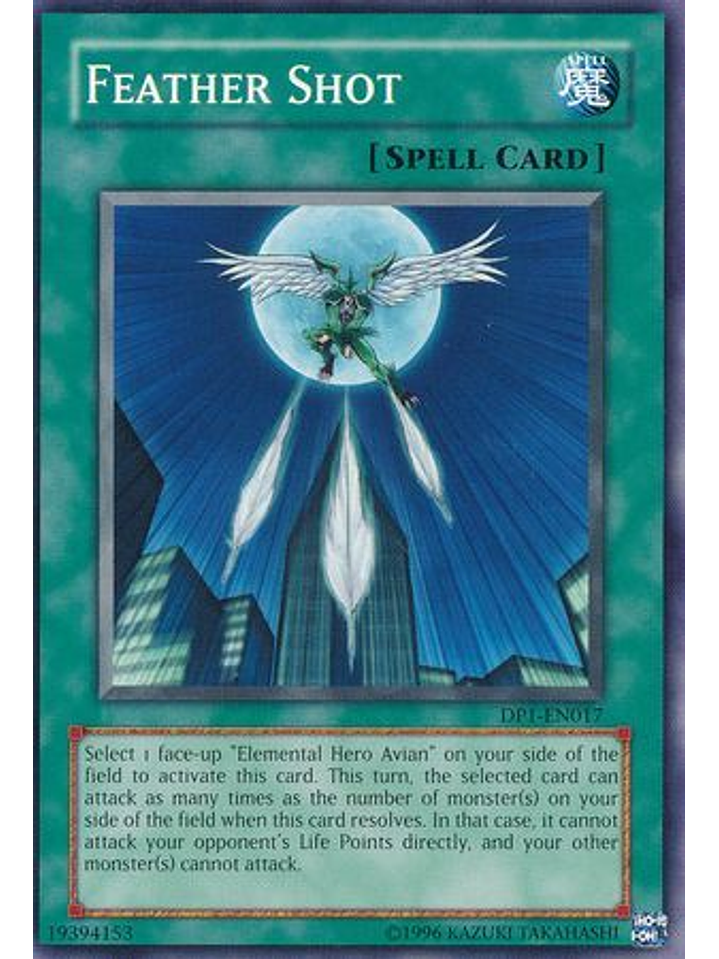 Feather Shot - DP1-EN017 - Common Unlimited 1