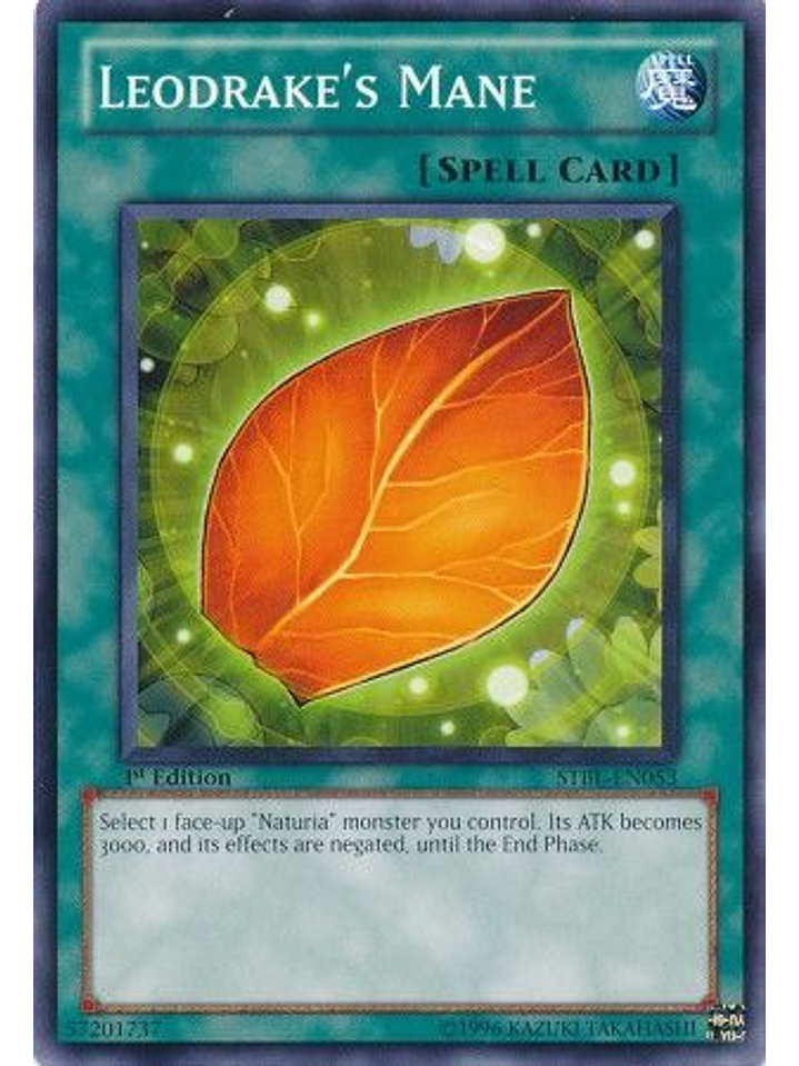 Leodrake's Mane - STBL-EN053 - Common 1st Edition 1