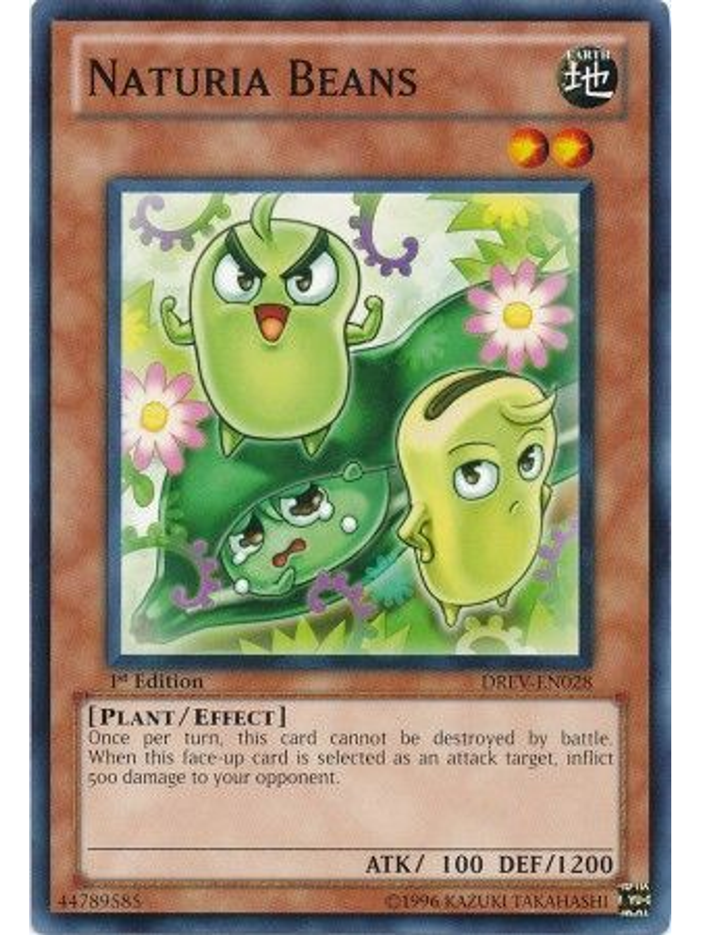 Naturia Beans - DREV-EN028 - Common 1st Edition 1