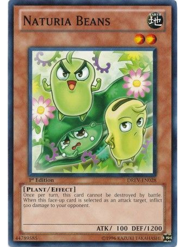 Naturia Beans - DREV-EN028 - Common 1st Edition 1