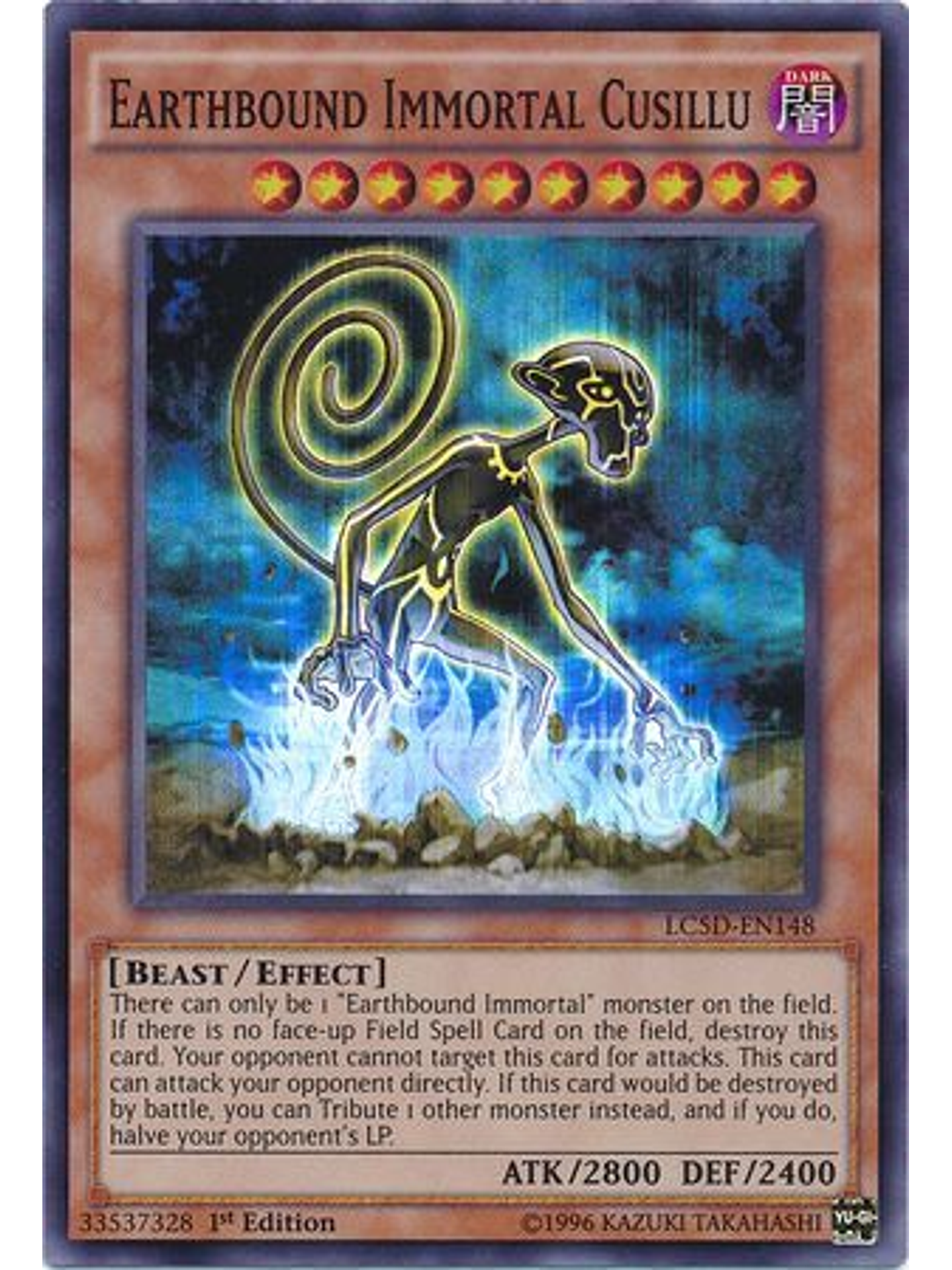 Earthbound Immortal Cusillu - LC5D-EN148 - Super Rare 1st Edition 1