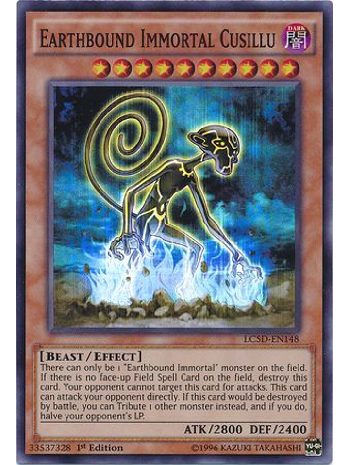 Earthbound Immortal Cusillu - LC5D-EN148 - Super Rare 1st Edition 1