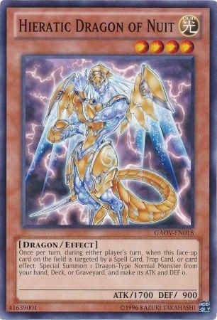 Hieratic Dragon of Nuit - GAOV-EN018 - Common Unlimited
