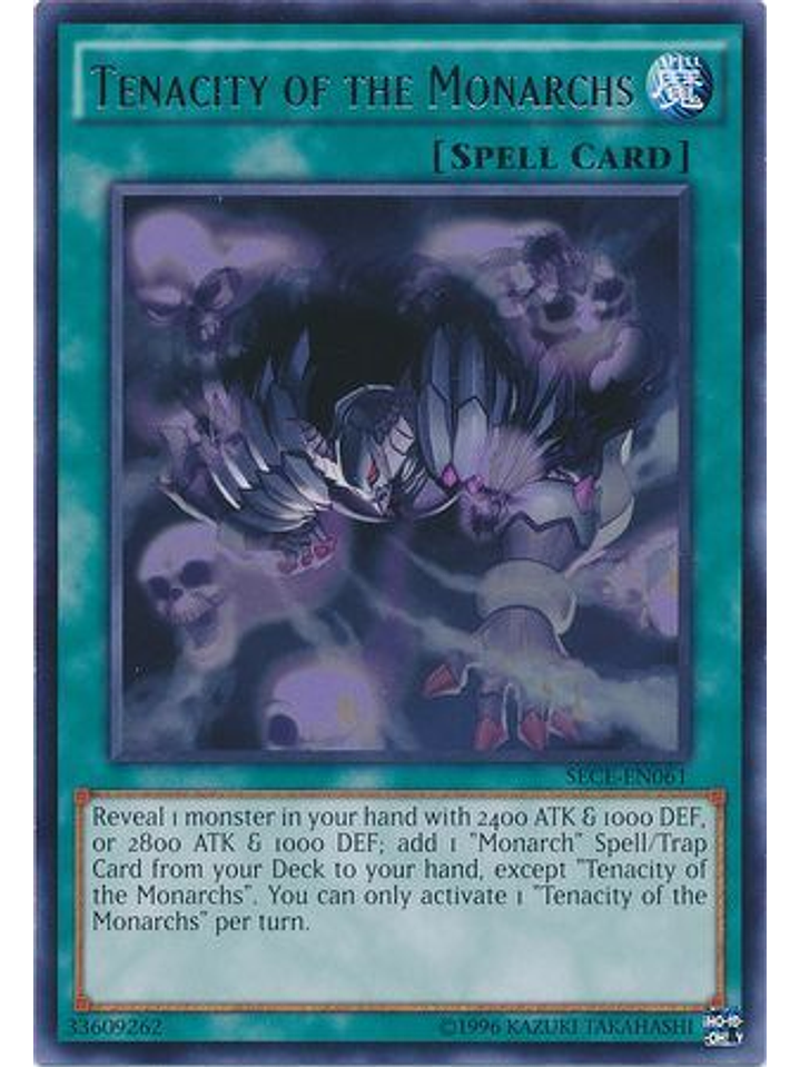 Tenacity of the Monarchs - SECE-EN061 - Rare Unlimited 1