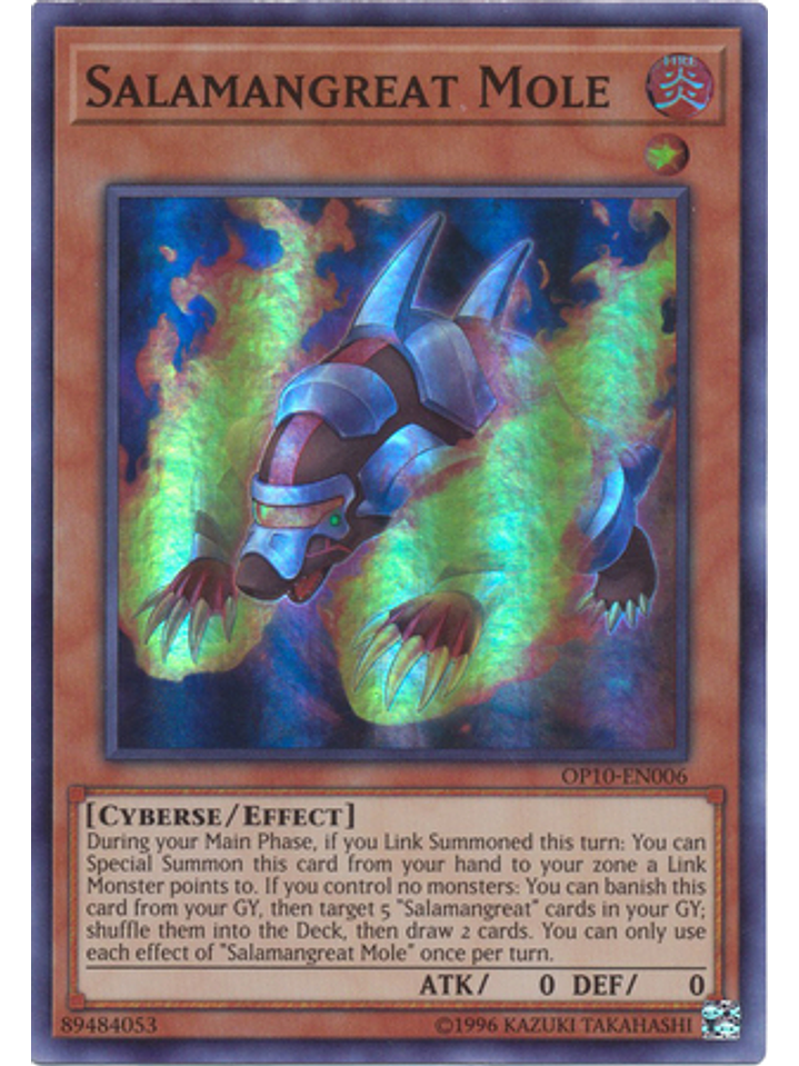 Salamangreat Mole - OP10-EN006 - Super Rare 1