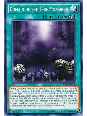 Domain of the True Monarchs - SR01-EN024 - Common Unlimited