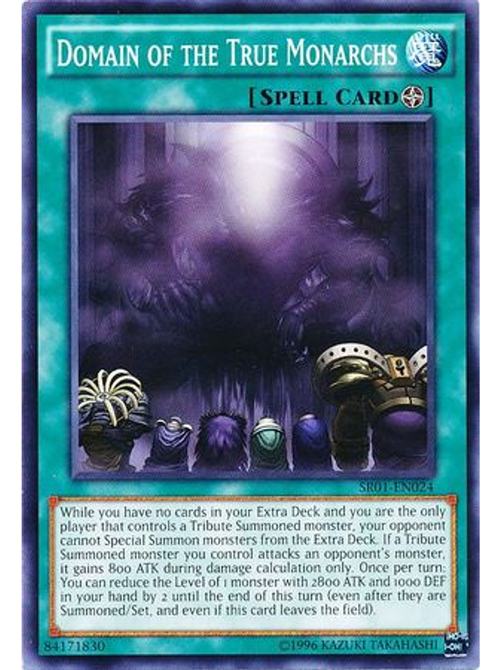 Domain of the True Monarchs - SR01-EN024 - Common Unlimited 1