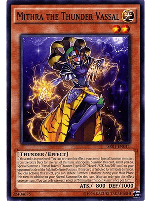 Mithra the Thunder Vassal - SR01-EN011 - Common Unlimited