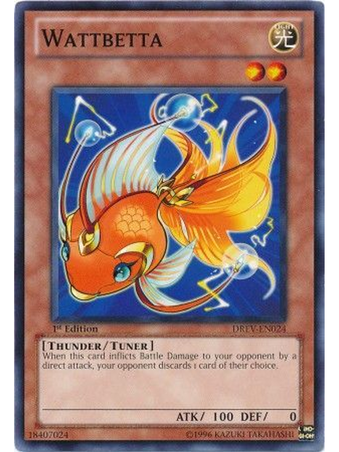 Wattbetta - DREV-EN024 - Common 1st Edition 1