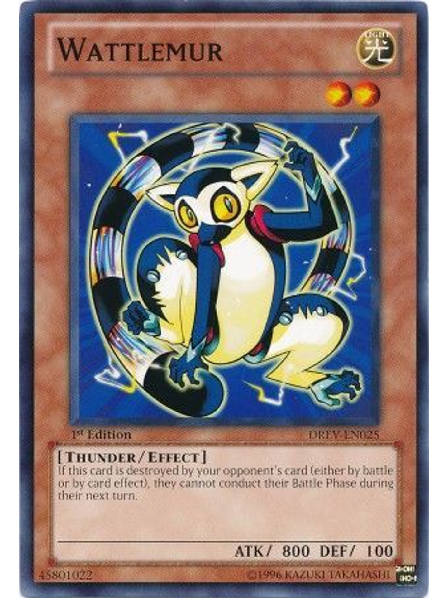 Wattlemur - DREV-EN025 - Common 1st Edition 1