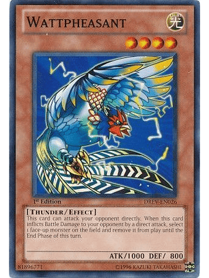 Wattpheasant - DREV-EN026 - Common 1st Edition