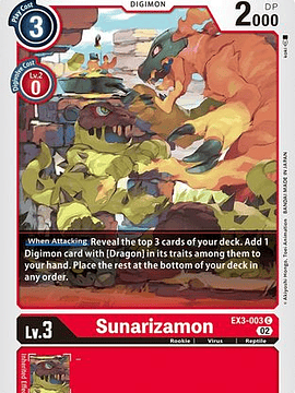 EX3-003 C Sunarizamon 