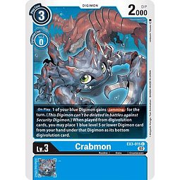 EX3-015 C Crabmon 