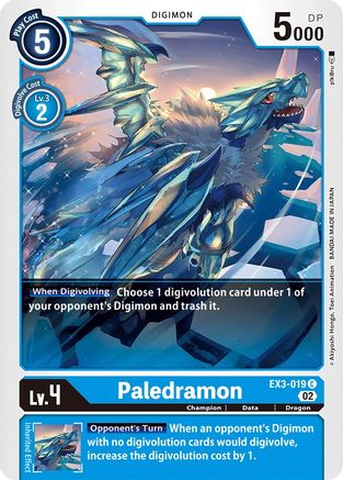 EX3-019 C Paledramon 