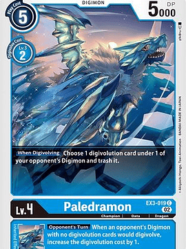 EX3-019 C Paledramon 