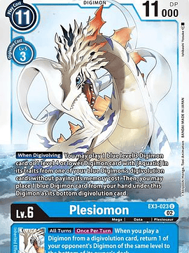 EX3-023 U Plesiomon 