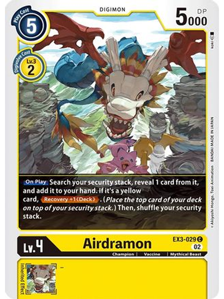 EX3-029 C Airdramon  1