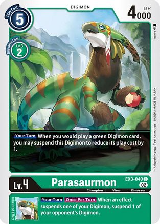 EX3-040 C Parasaurmon 
