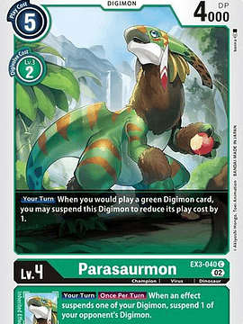 EX3-040 C Parasaurmon 