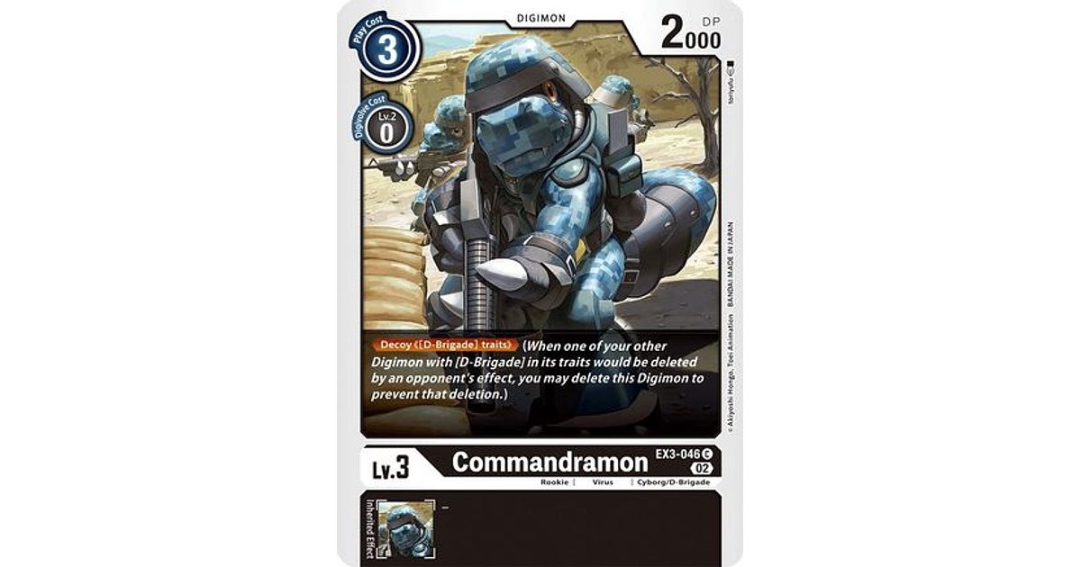 EX3-046 C Commandramon