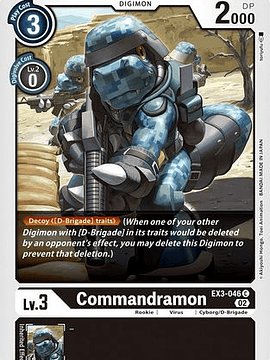 EX3-046 C Commandramon 