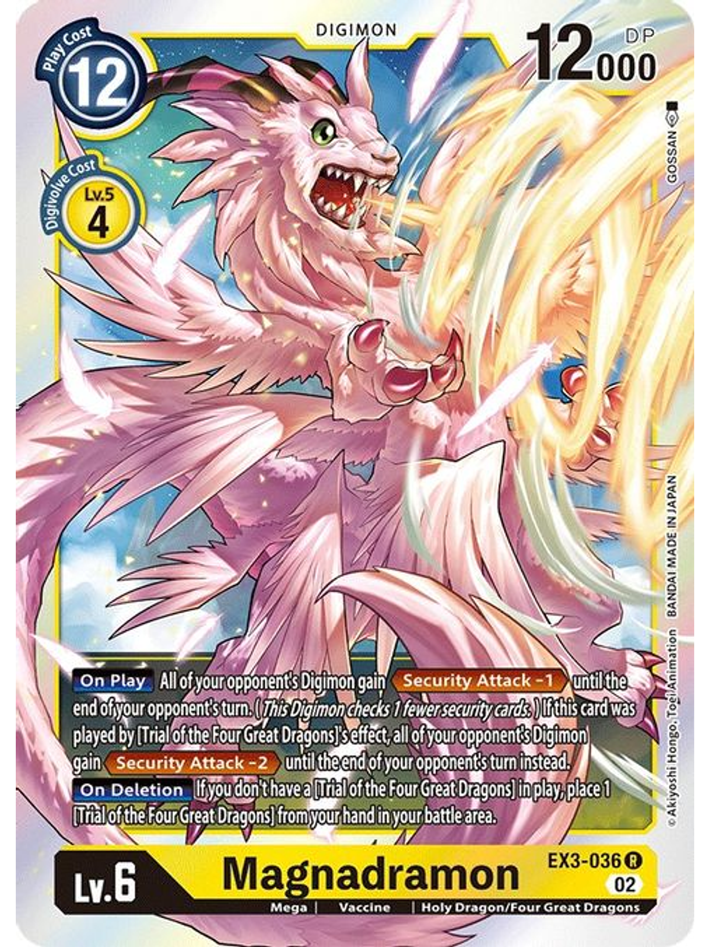 EX3-036 R Magnadramon  1