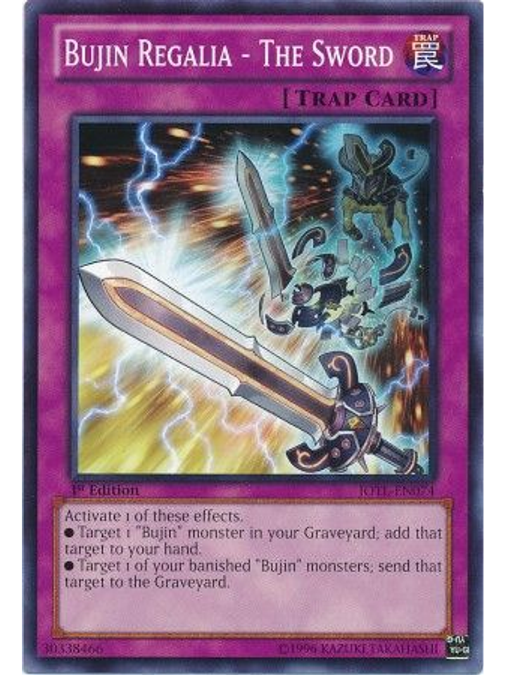 Bujin Regalia - The Sword - jotl-en074 - Common Unlimited 1