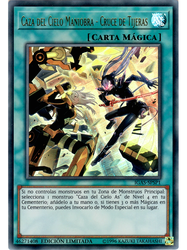 Sky Striker Maneuver - Scissors Cross - IGAS-ENSP1 - Ultra Rare Limited Edition 1