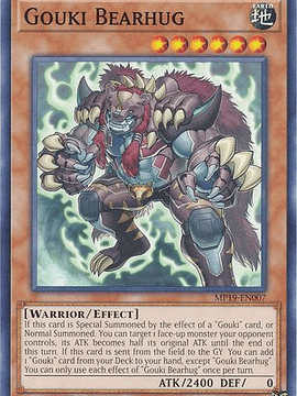 Gouki Bearhug - MP19-EN007 - Common 1st Edition