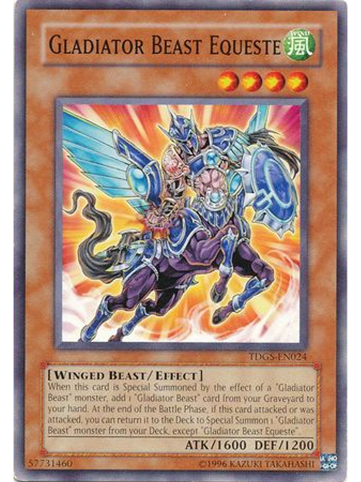 Gladiator Beast Equeste - TDGS-EN024 - Common Unlimited 1
