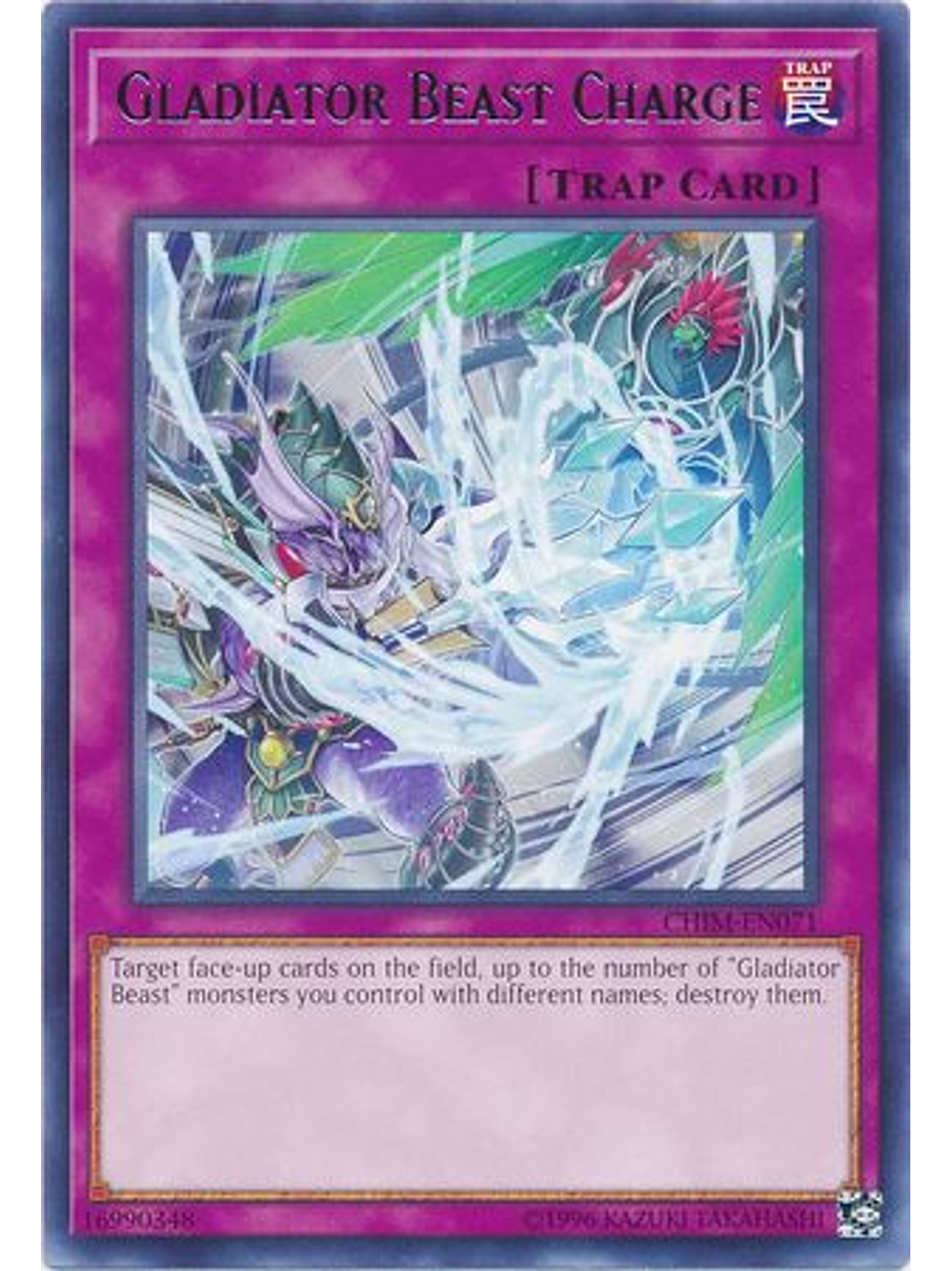 Gladiator Beast Charge - CHIM-EN071 - Rare Unlimited 1