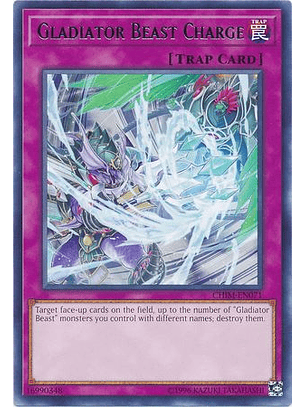 Gladiator Beast Charge - CHIM-EN071 - Rare Unlimited