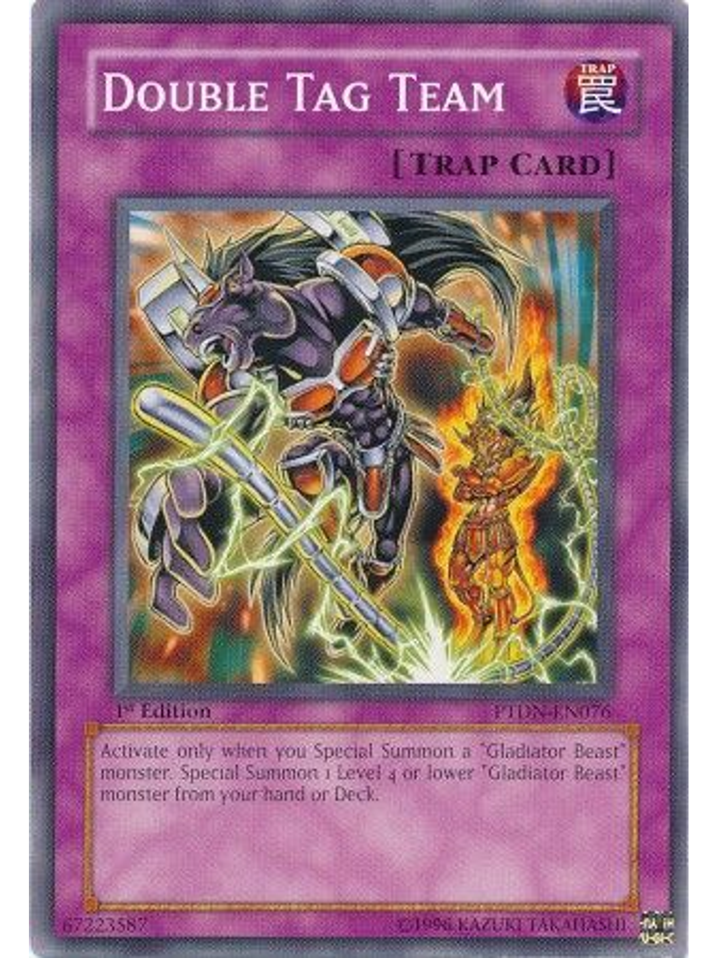 Double Tag Team - PTDN-EN076 - Common 1st Edition 1