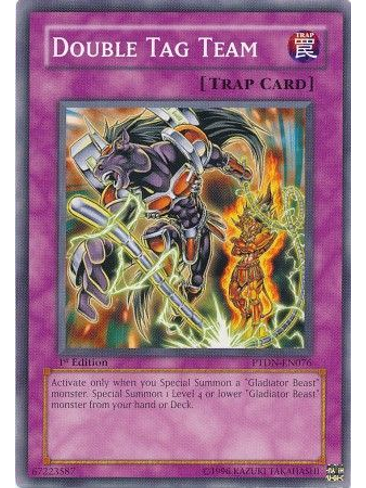 Double Tag Team - PTDN-EN076 - Common 1st Edition 1