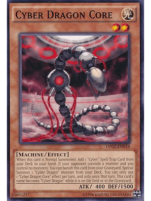 Cyber Dragon Core - OP02-EN018 - Common