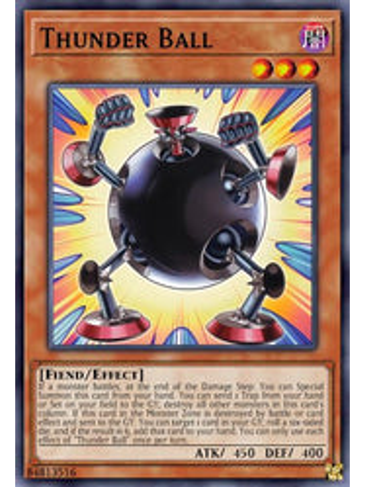 Thunder Ball - BLCR-EN004 - Ultra Rare 1st Edition 1
