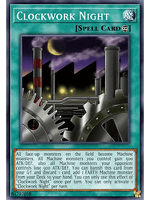 Clockwork Night - BLCR-EN007 - Secret Rare 1st Edition