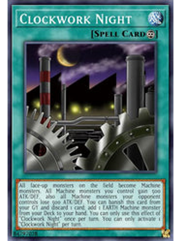Clockwork Night - BLCR-EN007 - Secret Rare 1st Edition 1