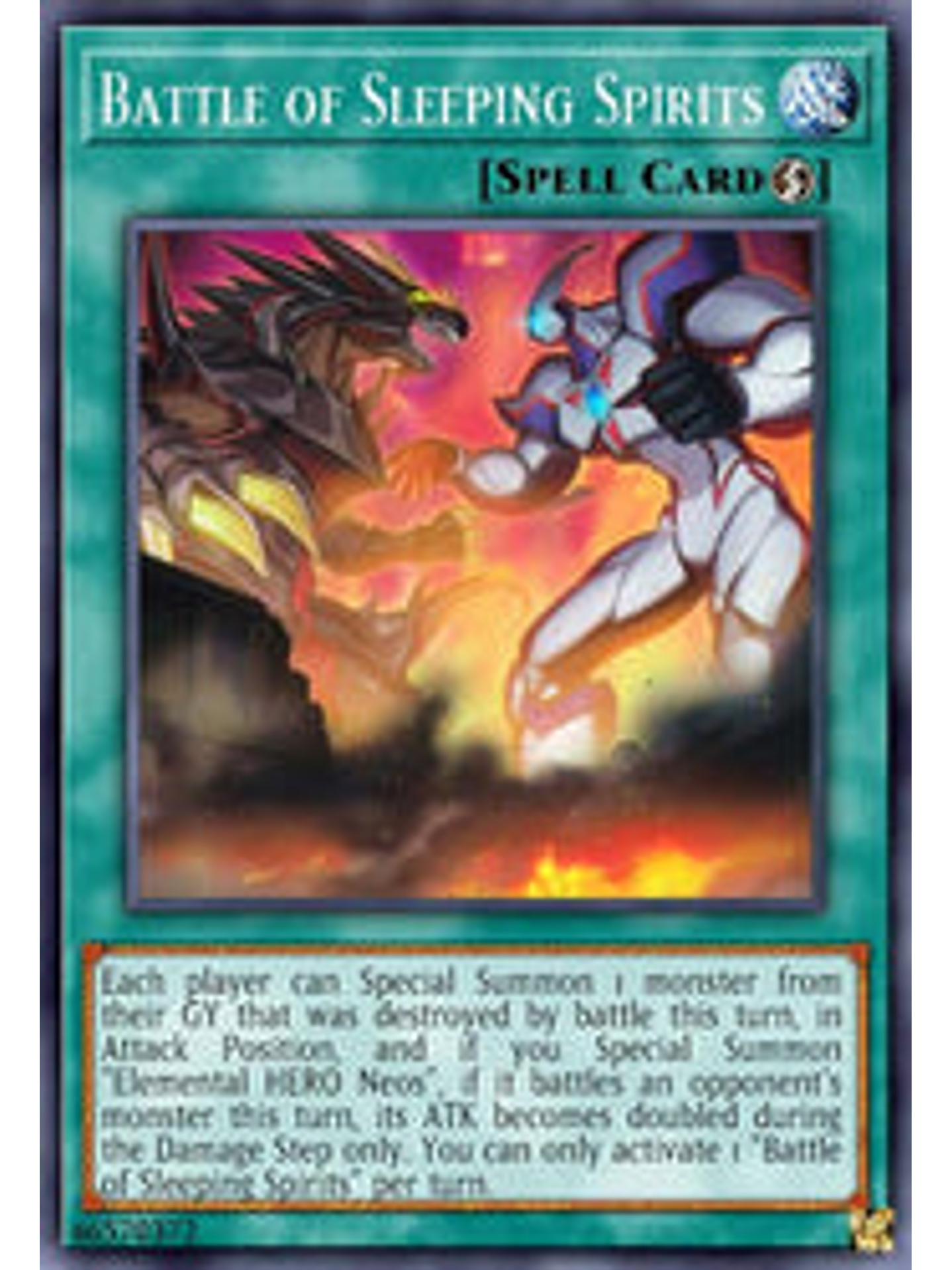 Battle of Sleeping Spirits - BLCR-EN009 - Ultra Rare 1st Edition 1