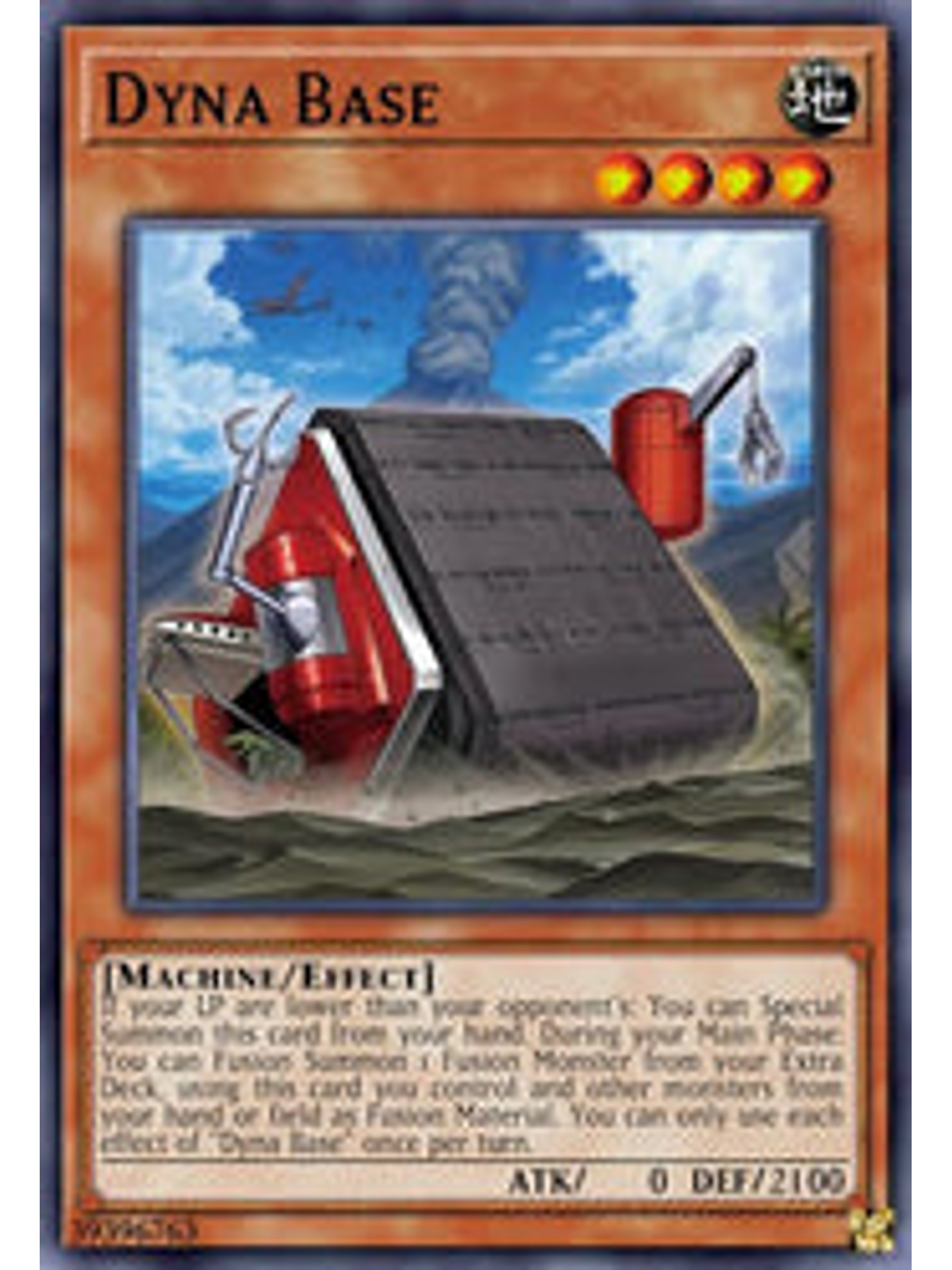 Dyna Base - BLCR-EN017 - Ultra Rare 1st Edition 1