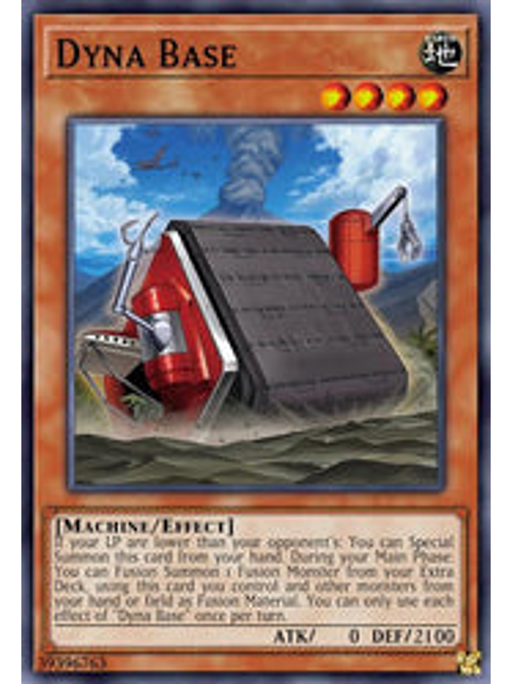 Dyna Base - BLCR-EN017 - Ultra Rare 1st Edition 1